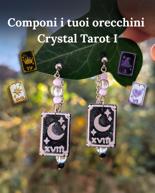 Orecchini Crystal Tarot I