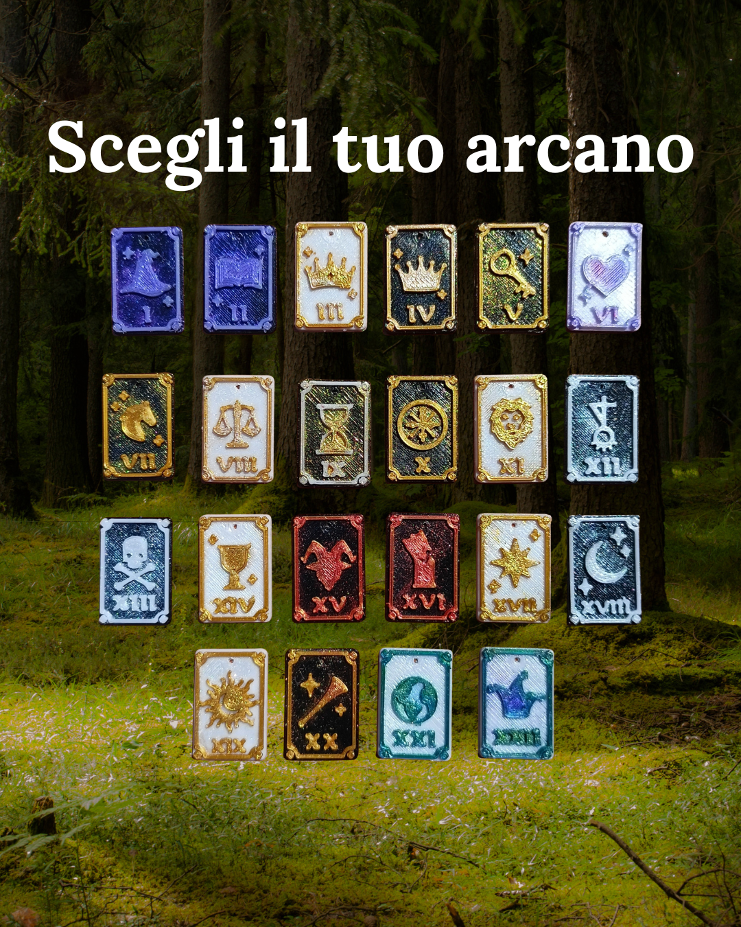 Collana Crystal Tarot III