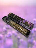 Incenso Smudge Stick Lavanda e Ametista 20g — Parfum de Gemmes