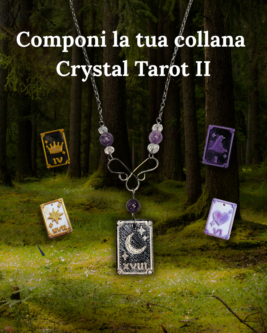 Collana Crystal Tarot II
