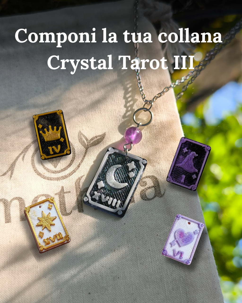 Collana Crystal Tarot III