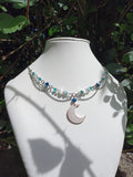 Collana Crystal Moon - selenite