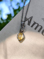 Collana Vitality - quarzo citrino