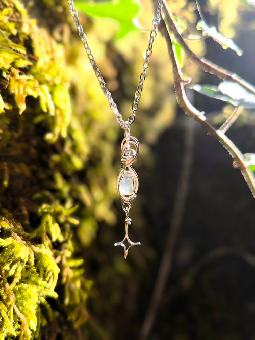 Collana Astral - quarzo citrino