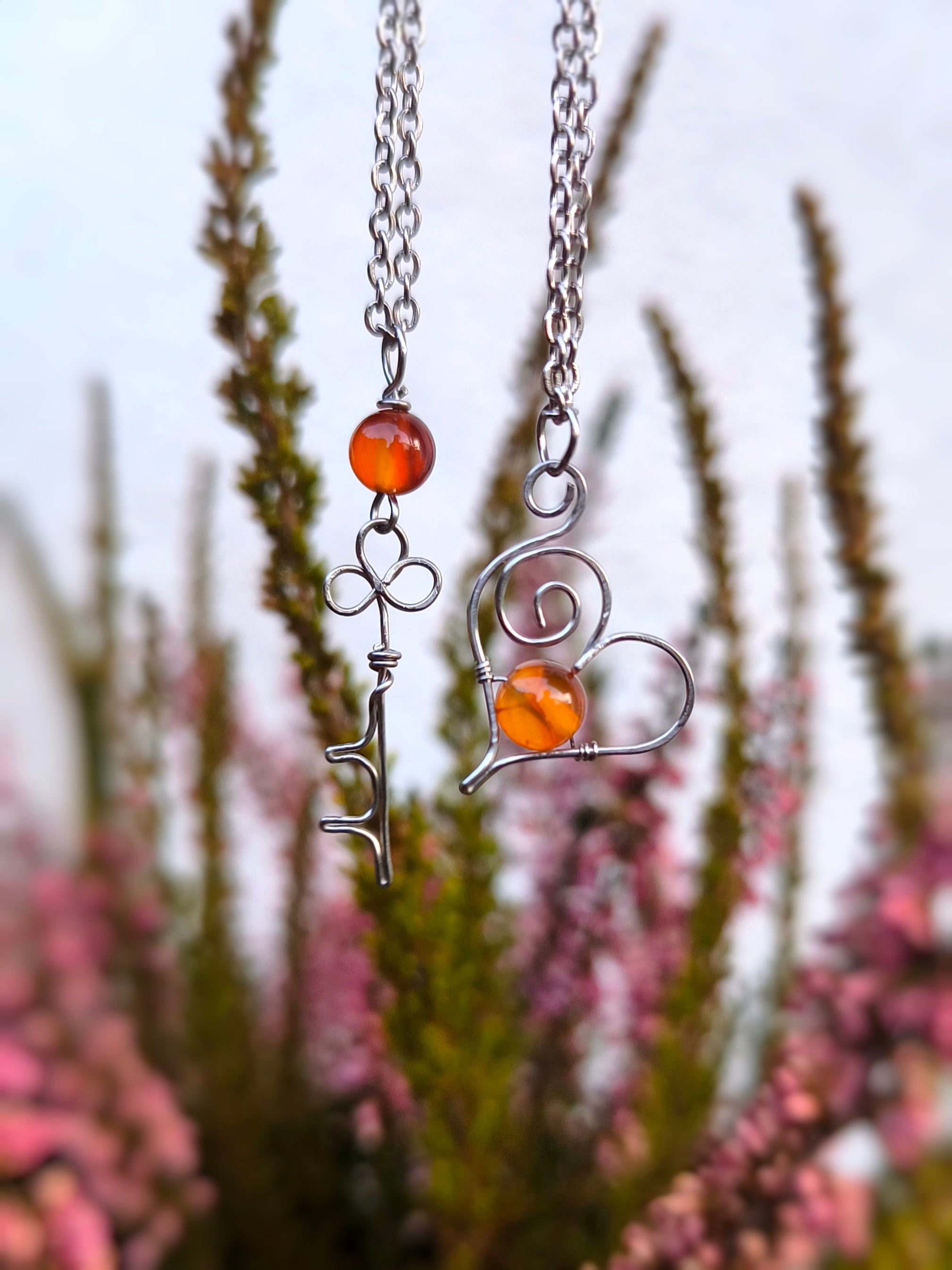 Collane di Coppia Key of Love - Personalizza il cristallo