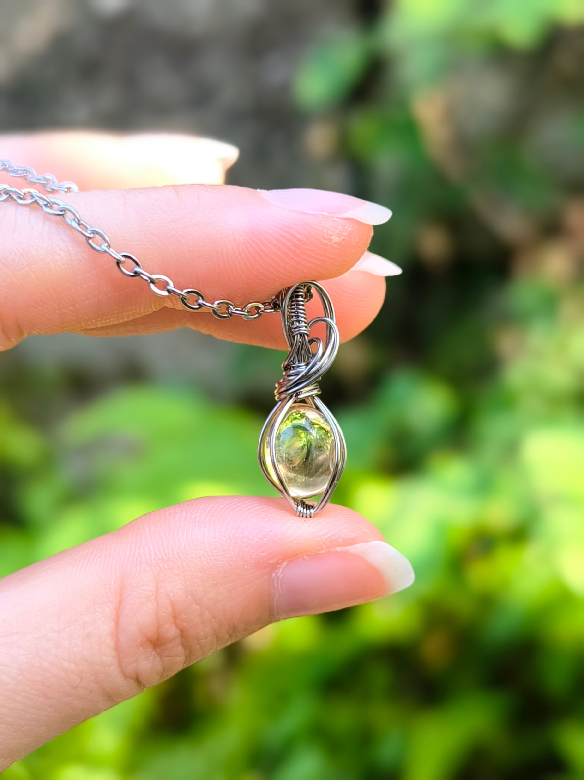 Collana Vitality - quarzo citrino