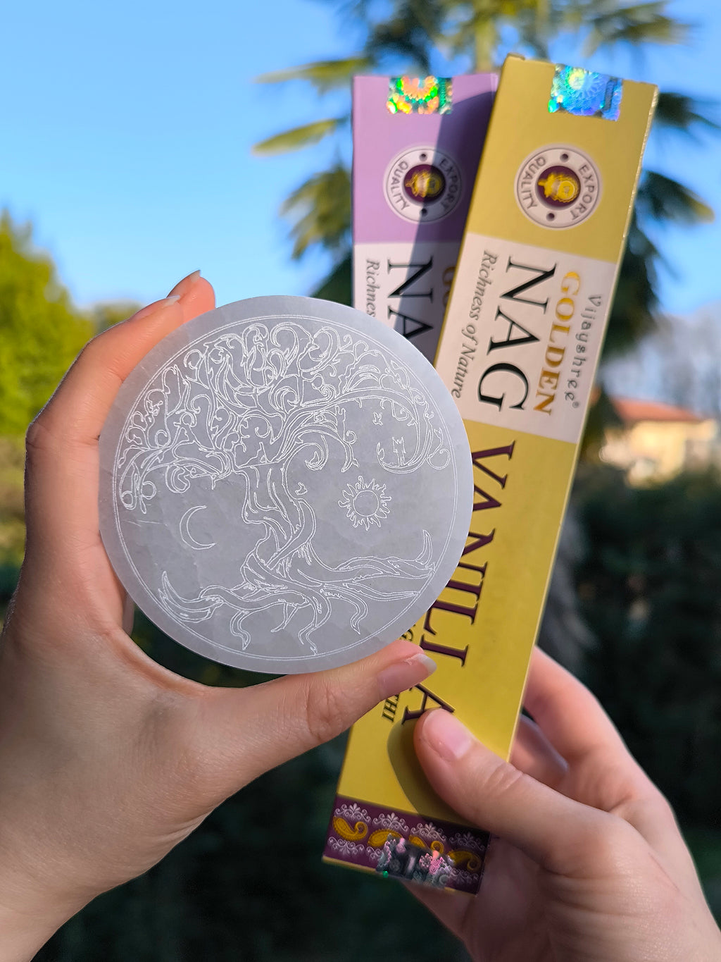 Kit di purificazione - Selenite e Incenso