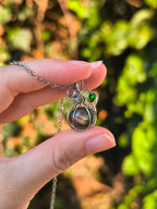 Collana zucchetta - Labradorite