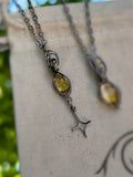 Collana Astral - quarzo citrino