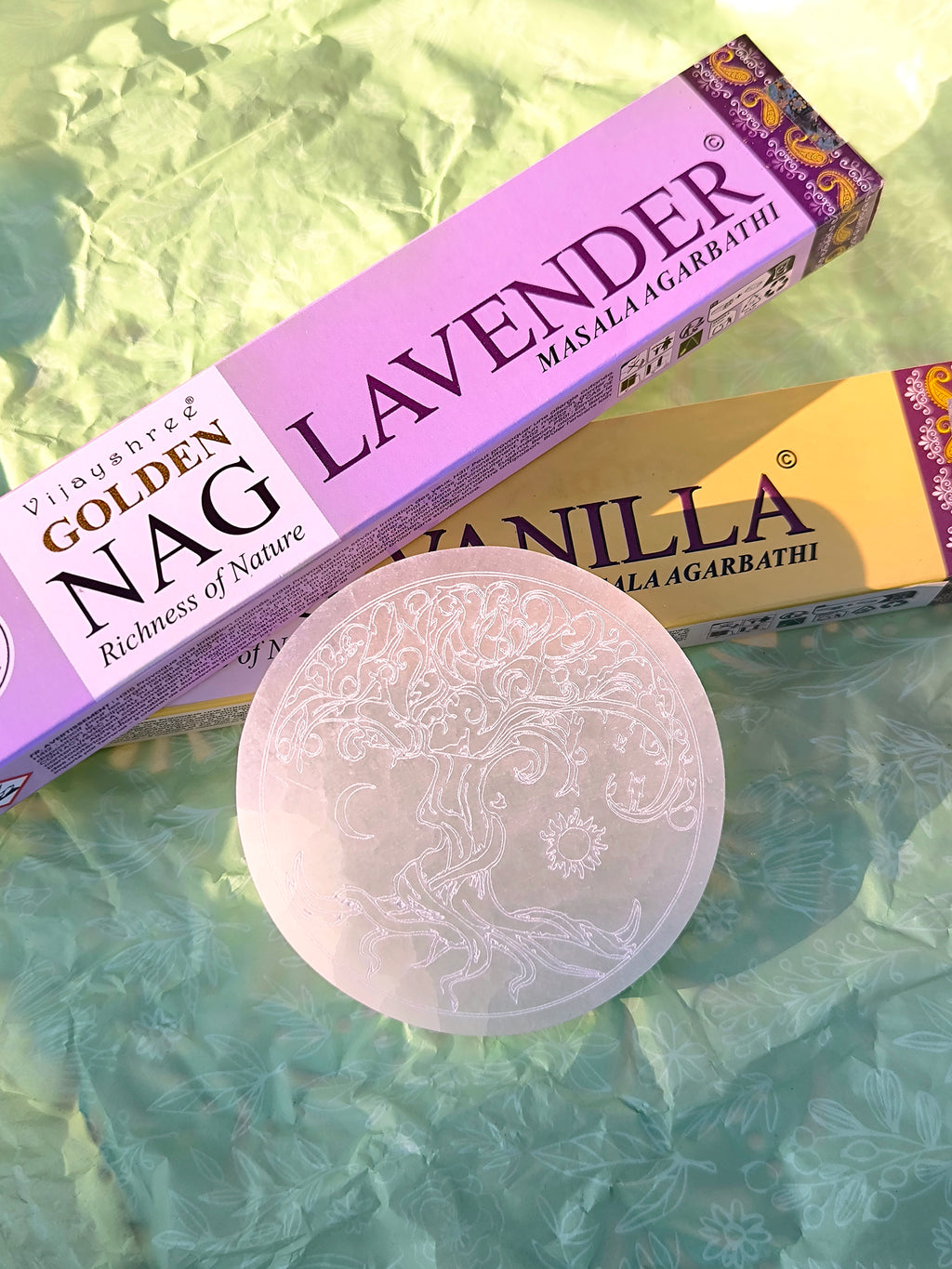 Kit di purificazione - Selenite e Incenso