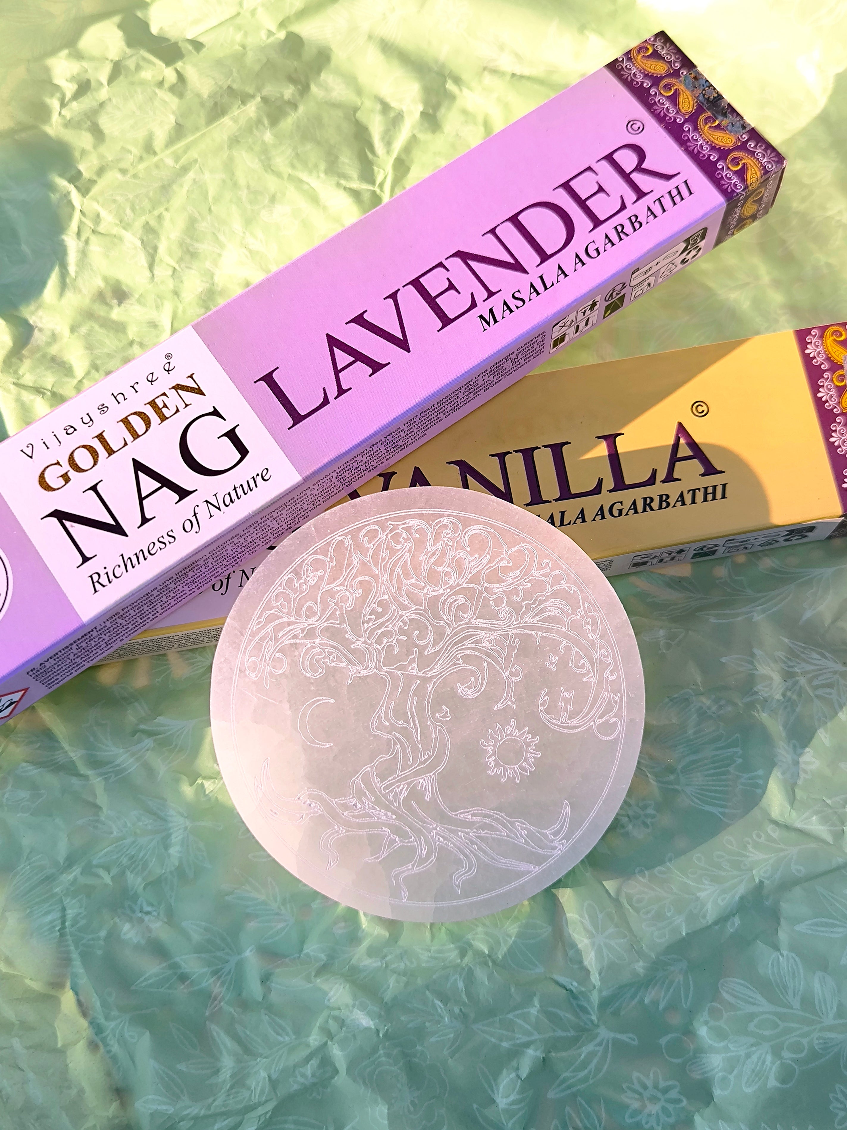 Kit di purificazione - Selenite e Incenso