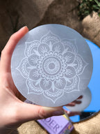 Kit di purificazione - Incenso e Selenite (Mandala)
